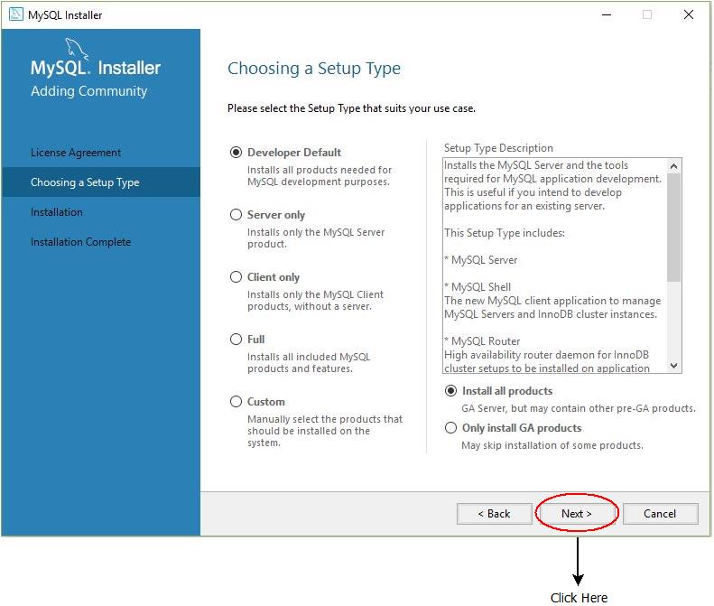 Steps To Install MySQL